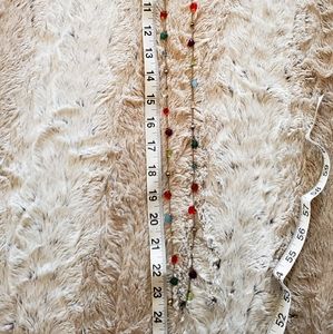 Extra long vintage necklace